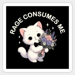 Rage Consumes Me Sticker